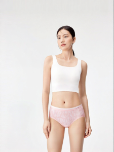 Purcotton | Antibacterial Cotton High Waist Lovely Panties
