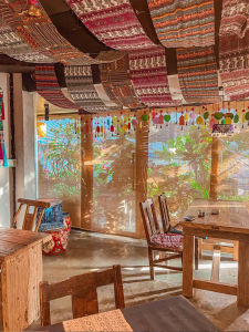 Chinese Pattern Canopy Hanging Cloth: A Perfect Addition to Your B & B Restaurant Ceiling Layout