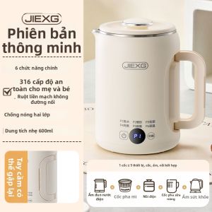 JIEXG | Bình Đun Nước Du Lịch Tiện Lợi Cho Chuyến Công Tác Có Tính Năng Cách Nhiệt