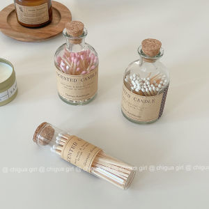 Retro Glass Bottle Matches for Scented Candles
