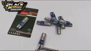 Lampu Sen Jelly 8 Led Running Led T10 4 Warna Running 8 Rgb Lampu Sen Sein Senja Flash Kedip Lampu Sen T10