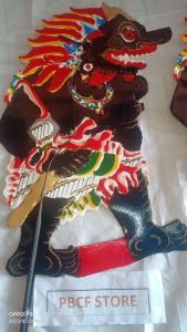 Wayang Rambut Geni Bahan Kertas duplek dobel ukuran Besar strandart pentas