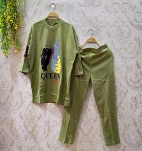 Pinixxo - Setelan Celana Wanita DM3 Terbaru Bahan Catton Combed