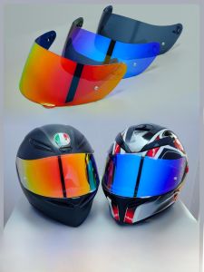 Moto Vision Helmet Lens K1 K1S K3SV K5 K5S Frosted Plated Night Vision Aurora Motorcycle Riding Gear Helmet Lens