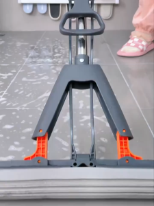 ไม้ถูพื้นแบบรีดน้ำ 2-IN-1 พร้อมฟองน้ำ PVA ซึมซับสูง HE0090