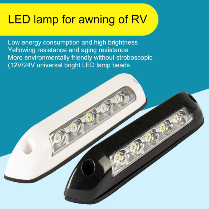 Für Außenbeleuchtung LED Wohnmobil RV LED Licht Universal 12V/24V RV 8W Wasserdichte Markise Veranda Lichtleiste Wohnmobil Auenbeleuchtung Mumu 87970185