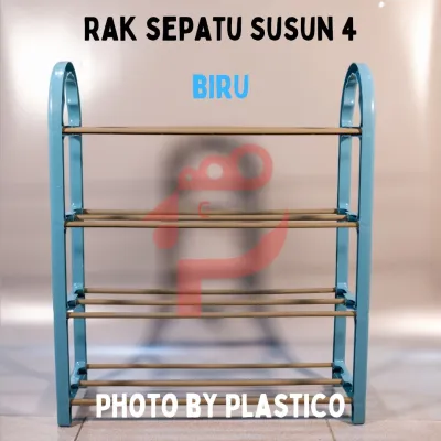 Rak sepatu shoe rack susun 4