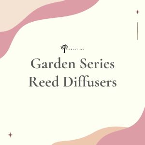 Pristine Reed Diffuser | Garden Series | Essential Oil | Fragrance Diffuser for Toilet | 50ml | Fragrance Home Aroma Gift Decorations
