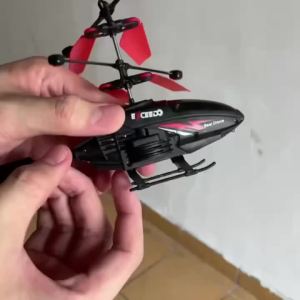 CONUSEA | RC Helicopter Induction Floating Vehicle Plane with Lights Gesture Remote Control Aircraft Childrens Toys for Kids XMAS Gifts