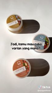 Syuga Lulur Mandi 100 Gr Plus Vitamin E Body Scrub MoisturizeI Zaitun I VCO I Jojoba I Argan
