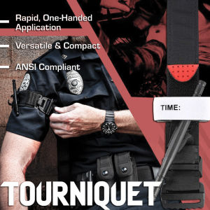 Emergency Tactical Tourniquet Strap Single Handed Medical First Aid Equipment for Hiking Camping Travel Outdoor Sports training