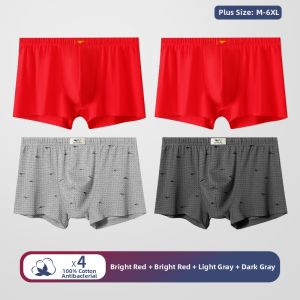 SEPTWOLVES | Elderly Mens Pure Cotton Comfortable Boxers