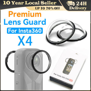 PC Len Protective Mirror for Insta360 X4 Anti-Scratch Lens Cap Protector Cover Rotating Protective Sports Camera Accessories