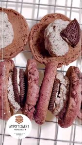 ซอฟคุ้กกี้แอนด์ครีมแซนวิชครีมสด Cream Sandwich Cookies n Cream