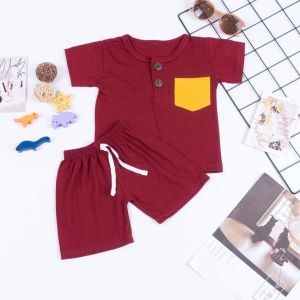 AYDA - Setelan Anak Cowok KIANO Celana Pendek/ Set Anak KAINER Laki-laki / Playset Anak Kainer / Set Kiano 1-4 thn