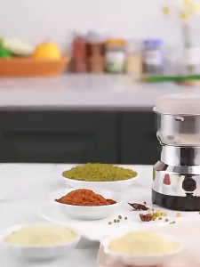 SG（Ready Stock)Electric coffee grinder multifunctional kitchen grain spice coffee bean grinder mini ground coffee bean grinder