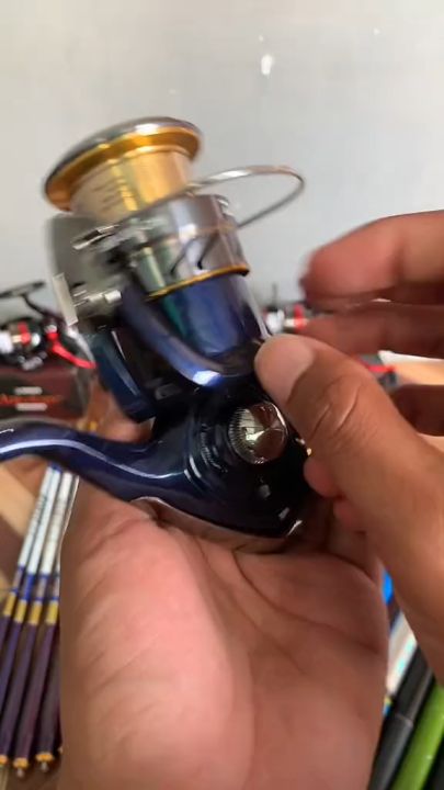 Reel Pancing Daiwa Crest LT Size 2500, 3000, 4000, 5000, 6000 SPINING