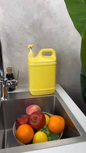 Kitchen Sink Liquid Soap Extender Kitchen Sink Soap Pump Stainless Detergent Presser Extender