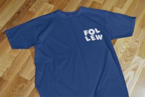 Follew Original Kaos Distro Pria Wanita Premium Katun Combed Premium 30s Follew