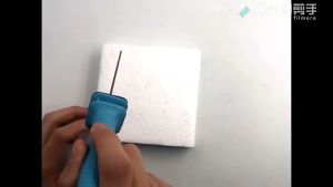 COD Cepat Alat Potong Styrofoam Solder Ukir Gabus Cutter Polystyrene EPE Foam 10 cm 5 cm 25W Adaptor Listrik
