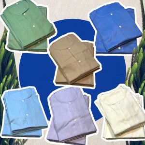 เสื้อกุยเฮง ผ้าป่านแท้ ราคาส่ง ผ้าบาง ระบายอากาศ ใส่สบายสุดๆ(GH13)