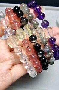 Eunegems (SG Local Seller )  Natural Libya Dessert Glass DIY Natural Crystal Bracelet E76