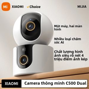 Camera Thông Minh Xiaomi C500 Hai Ống Kính 4MP Hỗ Trợ WiFi 6 Tương Thích Với Ứng Dụng Mi Home - Camera An Ninh Gia Đình