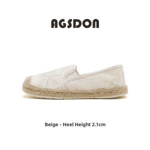 Agsdon | Breathable Easy-on Women Canvas Shoes