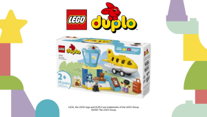 LEGO DUPLO 10443 Đồ Chơi Lắp Ráp Sân Bay Đầu Tiên Của Bé (23 chi tiết)