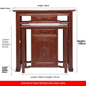 WANGJIXIANG | Burmese Red Sandalwood Offering Table