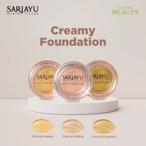 Klik-Beli Sariayu Cream Foundation 13gr Kuning Langsat / Kuning Gading / Kuning Pengantin - For All Skin Types