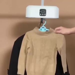 30min Quick Dry High Efficiency Clothes Dryer with Anti-Bacterial & Fragrance System - Perfect for Home & Travel