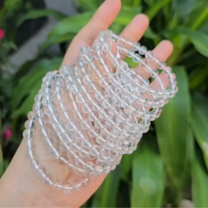 Q2626 Vòng Thạch Anh Trắng trong 6li hợp Kim && Thủy - Phong Thủy TUDO