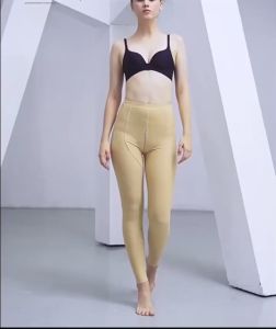 Quần Giảm Mỡ Thon Gọn Giúp Định Hình Bắp Chân  Bắp Đùi Sau Thẩm Mỹ Thiết Kế Khoá Kéo