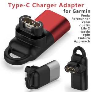 Type-C Charging Adapter Compatible with for Garmin Fenix Models 77S7X66S Forerunner Models 970570265165Without Battery