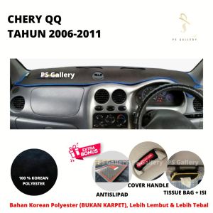 Alas Dasbor Mobil CHERY QQ Aksesoris Cover Dashboard Premium