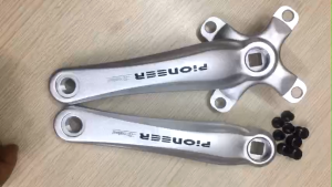 Bộ cốt đùi đĩa xe đạp 4 Chấu màu bạc BCD 110 / 64 mm Prowheel .