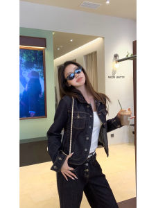 Trendy Elegant Korean Style Womens Denim Jacket