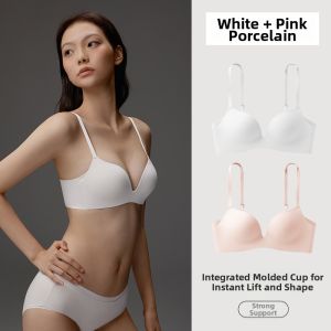 YOUKESHU | Push-up Enlarging Soft Support Seamless Underwire-free Bra