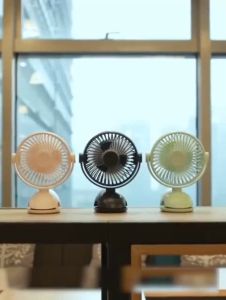 L98 พัดลมพกพา พัดลม usb พัดลมตั้งโต๊ะ พัดลมพกพาชาร์จแบตได้ 10000 mAh แบบหนีบได้