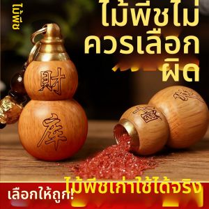 PINZHIJUSHI | Peach Wood Gourd Hanging Charm Keychain