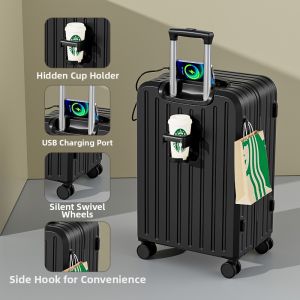 MEIFANER | 20 Inch Silent Wheeled Travel Luggage 20 Inch