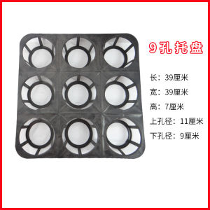 Bracket 9-Hole 12-Hole 15-Hole Sprout Tray Plug Dendrobe Seedling Planting Pot Plastic Sedum Lineare Phalaenopsis Tray
