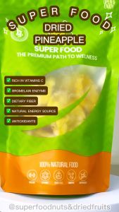 Dried Pineapple - Dried Fruit Snack | Naturally Sweet Vitamin-Packed Snack