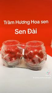 Đèn ly sáp bơ sen đài [combo 6 ly] mui thom cao 9cm \Đèn cầy ly cao  9cm để bàn thờ | Đồ cúng đồ phong thủy