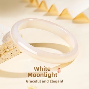 GLTEN | Natural Chalcedony Bracelet Birthday Gift