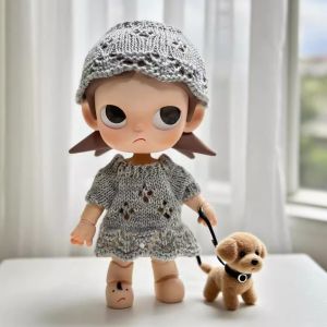 Zsiga 1/8 Scale Long Sleeve Outfit Set for BJD Dolls Autumn Clothing Replacement Fashionable Playable Doll Clothes