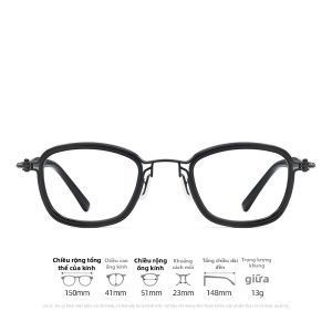 YUANMU | Kính Phẳng Ánh Sáng Nhạy Cao Cấp Màu Nâu Titanium