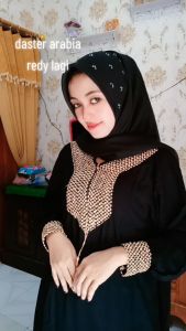 Gamis Arab Renda Sultan Kekinian / Gamis Busui Renda LD 110-120 Kain Rayon