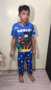 [MCHIE] Roblox-Inspired Kids Pajama Set - Comfortable Sleepwear for Boys & Girls